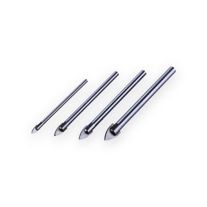 Amtech glass and mirror drill bit set – 4 Piece
