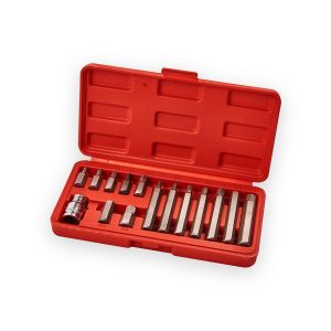 Amtech Hex bit and socket set – 15 Piece
