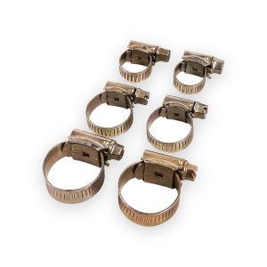 Amtech hose clip set – 6 Piece