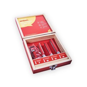 Amtech kitchen router bit set – 4 Piece