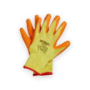 Amtech Large (Size 9) Latex palm coated gloves