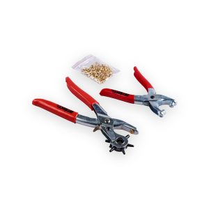 Amtech Leather Punch And Eyelet Plier Set