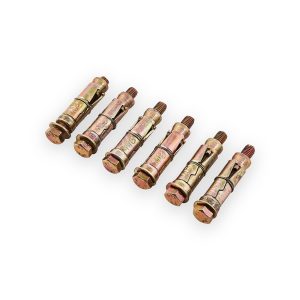 Amtech M8 x 60mm expansion bolts – 6 Piece