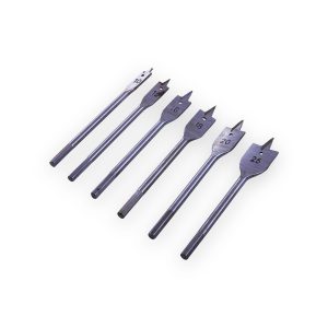 Amtech Metric Flat Wood Bit Set – 6 Piece
