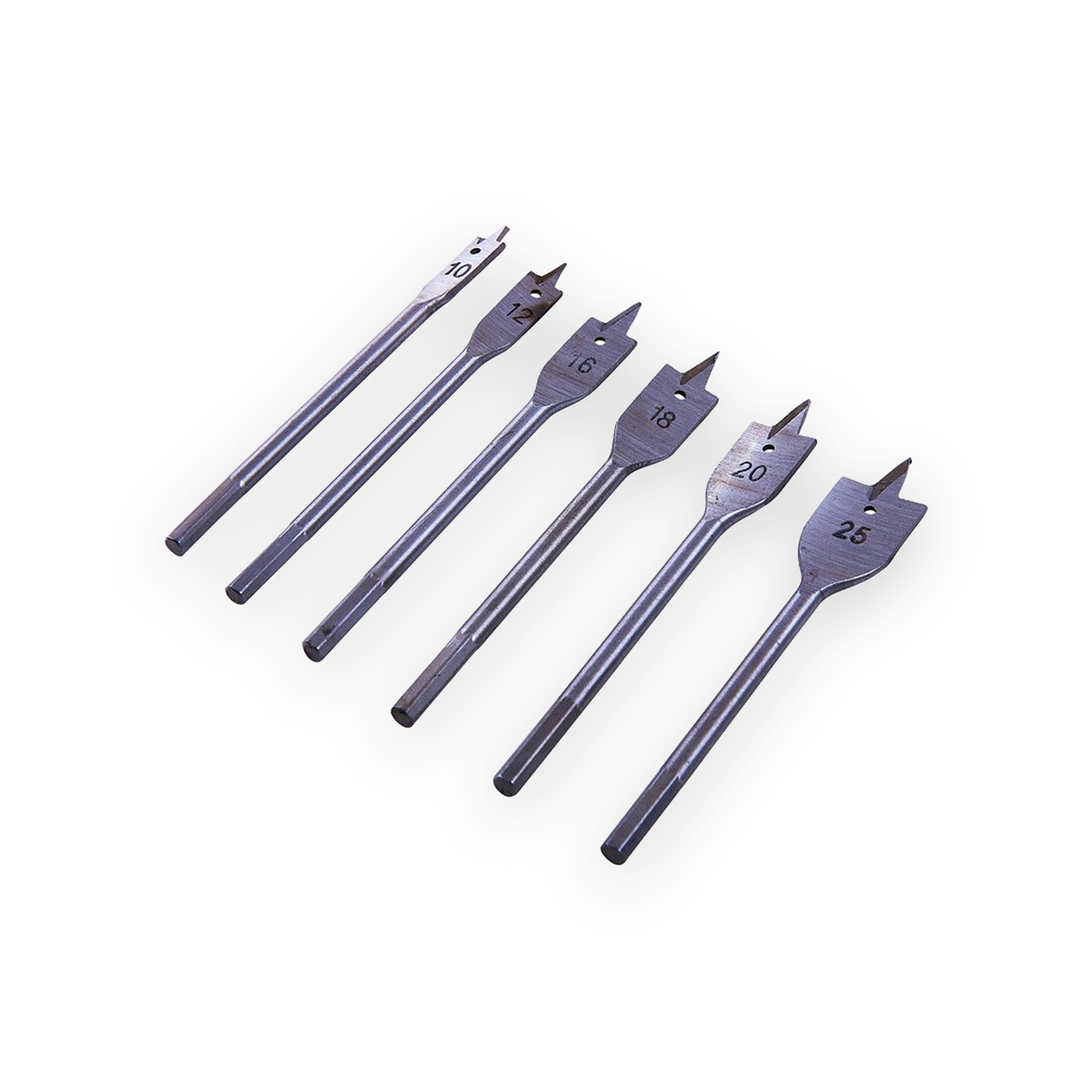 amtech-metric-flat-wood-bit-set-6-piece-5032759001835 Amtech Metric Flat Wood Bit Set – 6 Piece