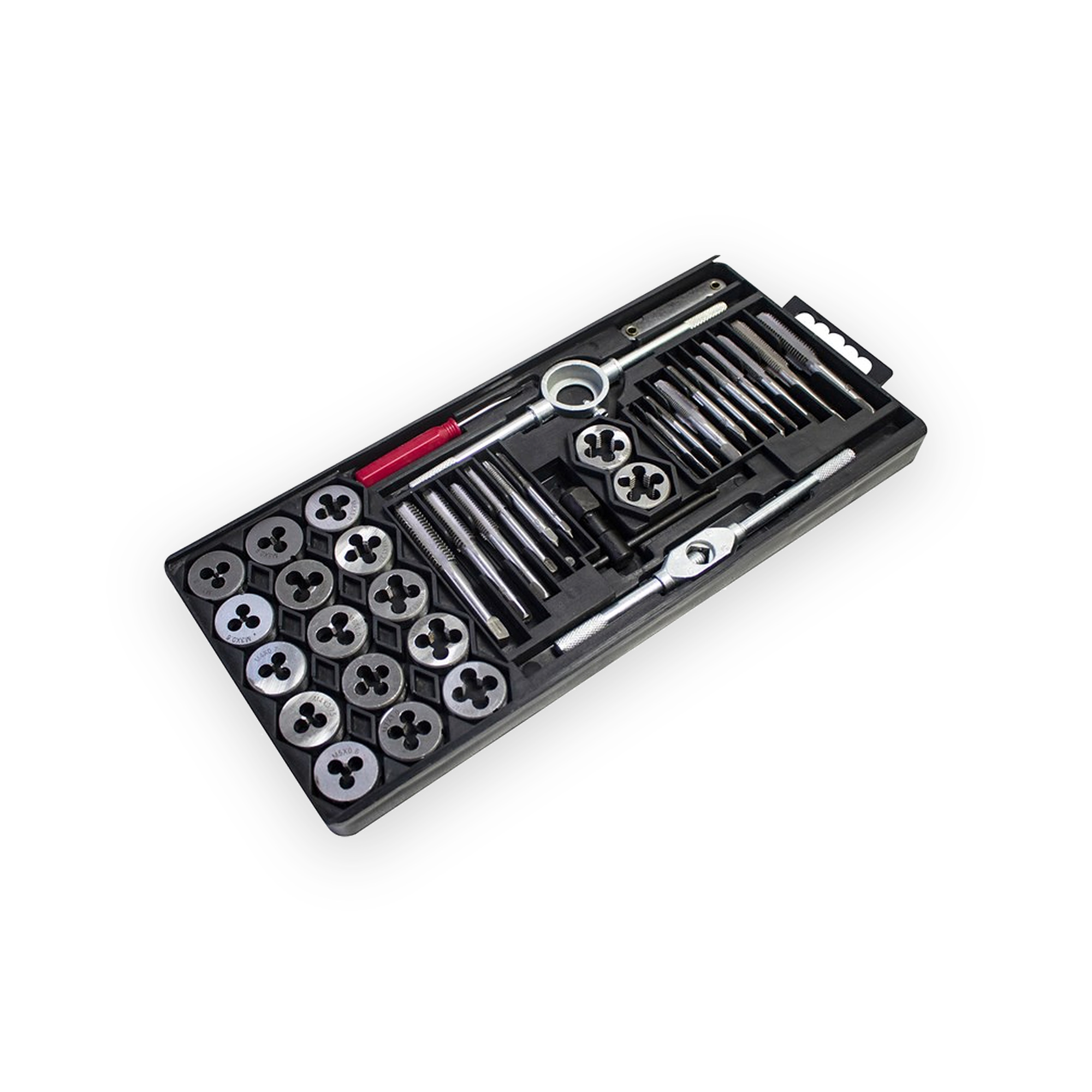 amtech-metric-tap-and-die-set-40-piece-5032759049202 Amtech metric tap and die set – 40 Piece