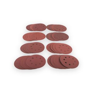 Amtech mixed grit circular sanding sheet set (115mm) – 40 Piece