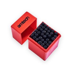 Amtech number and letter punch set – 36 Piece