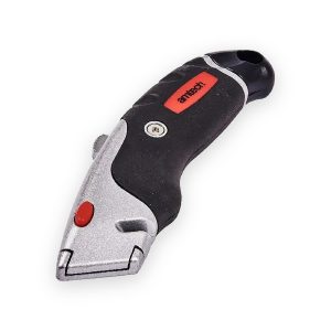 Amtech Retractable Utility Knife With Soft Grip