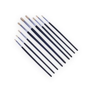 Amtech round tip art brush set, 9 pieces