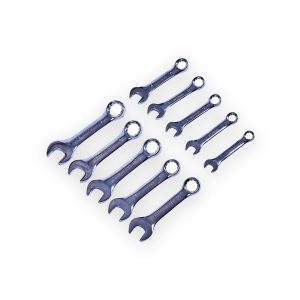 Amtech stubby combination wrench set – 10 Piece