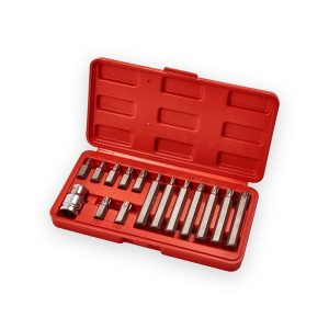 Amtech torque bit and socket set – 15 Piece