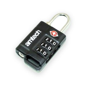Amtech TSA-Approved combination travel padlock