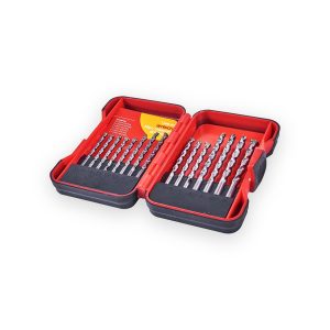 Amtech Tungsten masonry drill bit set – 15 Piece