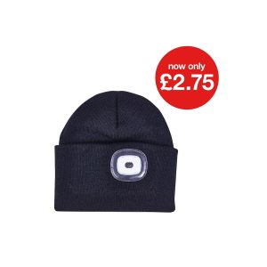 Amtech USB Rechargeable LED beanie hat
