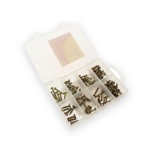 Amtech wood screw set – 149 Piece
