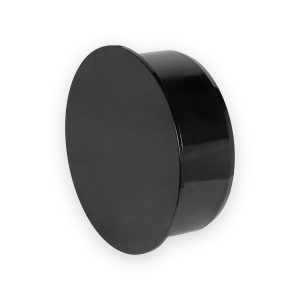 Aquaflow 110mm Push Fit Soil Socket Plug Black