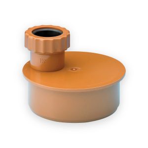 Aquaflow 110mm Push Fit Soil Waste Adaptor 32mm Underground