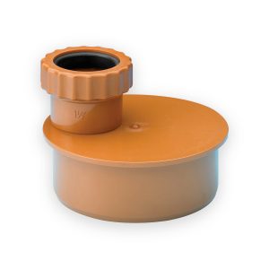 Aquaflow 110mm Push Fit Soil Waste Adaptor 40mm Underground