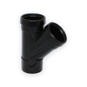 Aquaflow 110mm Pushfit 135° Double Socket Soil Branch