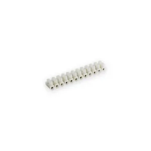 Aquaflow 15A 12-Way Terminal Block (PA66) - Natural Colour