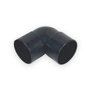 Aquaflow 50mm Solvent Weld 92.5° Swept Bend Black