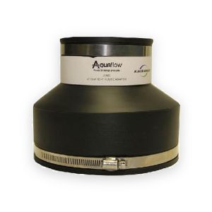 Aquaflow 6" Clay To 4" Plastic Reducer