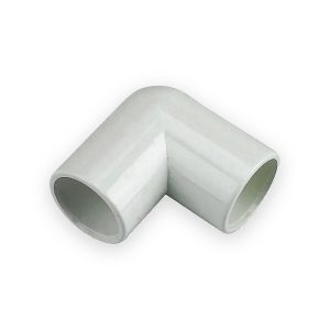 Aquaflow Overflow System 90° Bend 21.5mm White