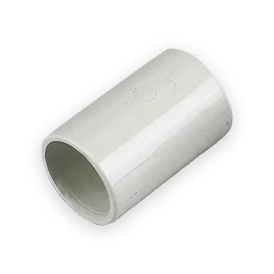 Aquaflow Overflow System Straight Coupling 21.5mm White