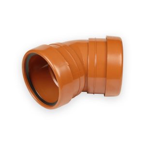 Aquaflow Underground 110mm Double Socket 45° Bend
