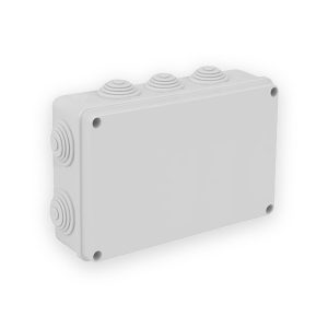 Axiom Moulded Enclosure 150 X 110 X 75mm IP55 Light Grey