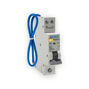 Axiom RCBO 6Amp 30Ma Single Pole 1 Module Type A Mini