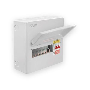 Axiom Vault 10-Way Consumer Unit Fitted With SPD