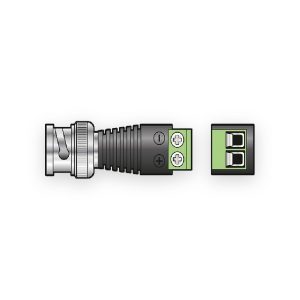 BNC Coaxial Plug with Screw In Terminals