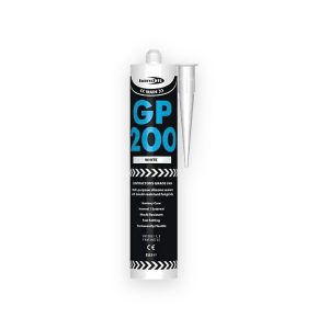 Bond It GP200 general purpose white silicone cartridge with nozzle