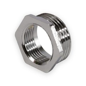 BRBUSHCP-ED THREAD ¾" x ½" Chrome Brass Bush