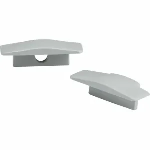 Aluminium Recessed Profile End Caps