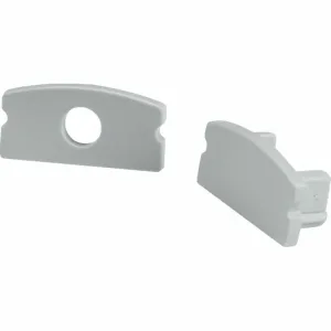 Aluminium Surface Mount Profile End Caps