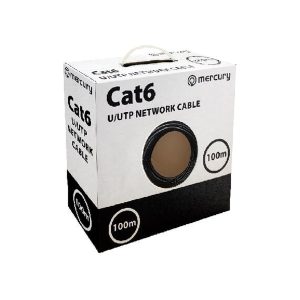 Cat6 U/UTP Outdoor Network Cable Black 100m Outdoor