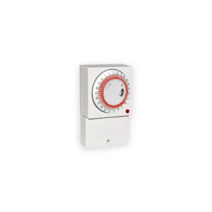 CED Axiom IMT24H 24-hour mechanical immersion heater timer with complete white casing