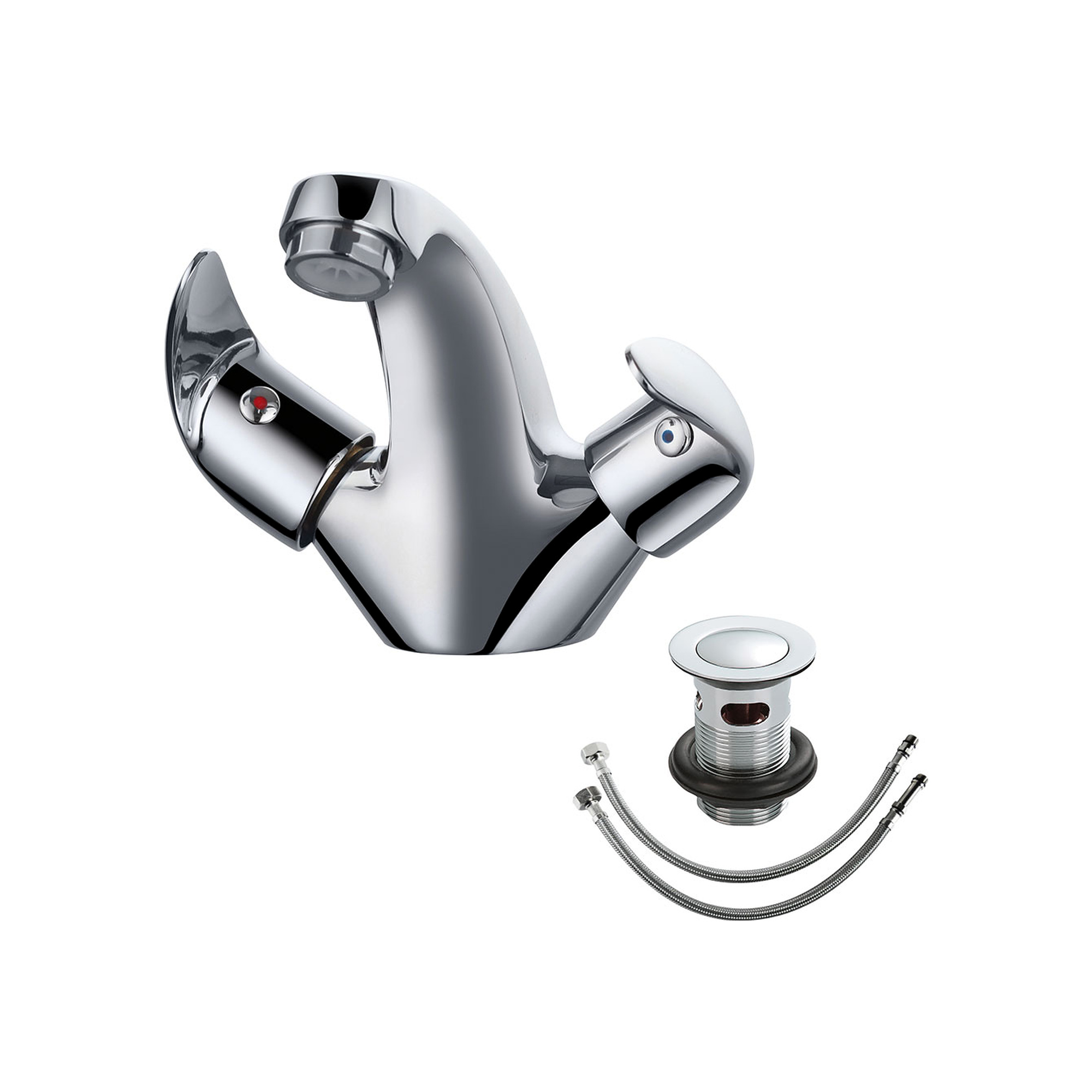 chelsea-mono-basin-mixer-2-lever-c-w-click-clak-waste-chelbasm-gallery-01 Chelsea Mono Basin Mixer 2 Lever C/w Click Clak Waste