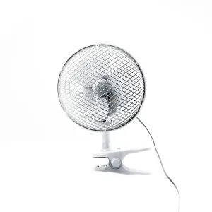 Status Clip On Fan 6 Inch Portable Mini Fan 2 Speed Adjustable Angle Fan
