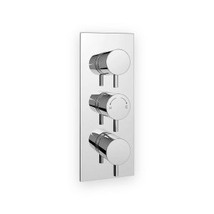 Concealed Shower Thermostatic Valve Round 2 Way