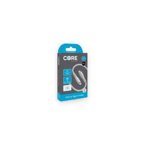 CORE essentials8-Pin to Type-C1m white3A27W PD cable retail box