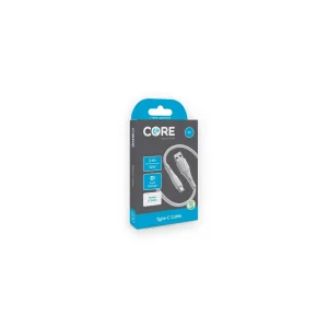 CORE Type-C Cable 1m TPE White 2.4A 12W retail box