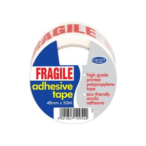 County Adhesive Tape Printed Fragile