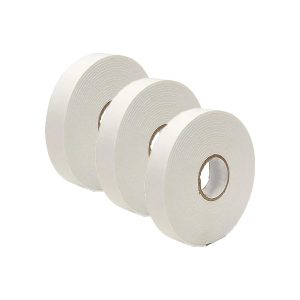 Dekton Double Sided Mounting Tape White 2m x 18mm – Pack of 3