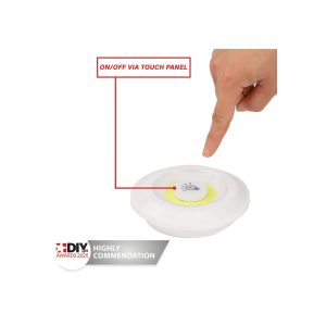 Dekton LED Light With Remote – 3 Piece