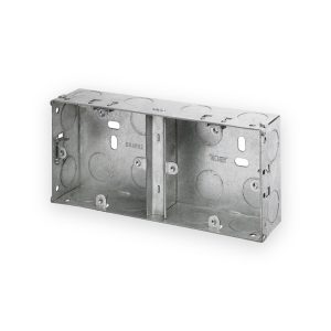 Dual Metal Back Box 35mm