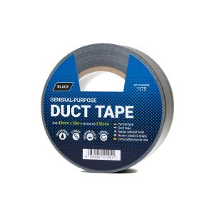 C Tie Duct Tape 48mm X 50m X 0.18mm Black
